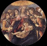 Sandro Botticelli, The Madonna and the Nino with angeles